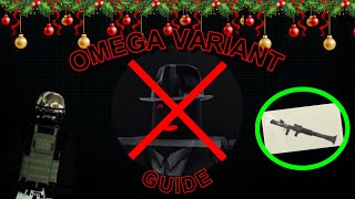HOW TO DEFEAT OMEGA VARIANT Roblox (Zombie City) screenshot 2