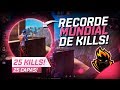 RECORDE MUNDIAL DE KILLS NO FREE FIRE! MODO CONTRA-SQUAD! BLACKN444