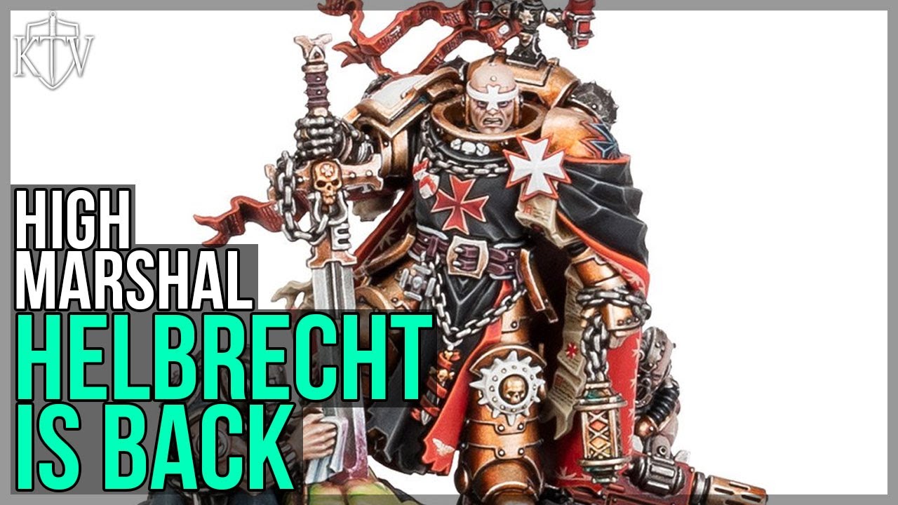 High Marshal Helbrecht got the Primaris treatment - YouTube