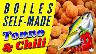 CARPFISHING BOILES Self-Made TONNO & CHILI  PESCA 2021  Canale Emiliano Romagnolo e Santerno