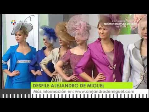 En la cabeza de máquina Flotar Los vestidos de fiesta de Alejandro de Miguel - YouTube