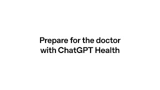 Preparing for a doctor s appointment with ChatGPT
