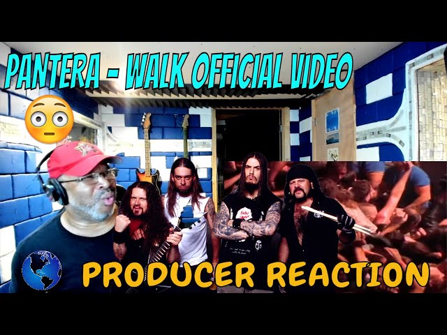 Pantera   Walk Official Music Video - Producer Reaction class=