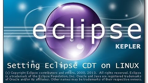 Setting Eclipse CDT for C C++ Development on Linux