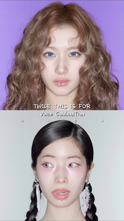 TWICE THIS IS FOR Voice Combination #twice #thisisfor #once #nayeon #kpop #jihyo #sana #mina #tzuyu