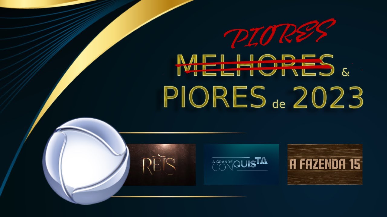 O que deu CERTO e ERRADO na RECORD EM 2023? YouTube