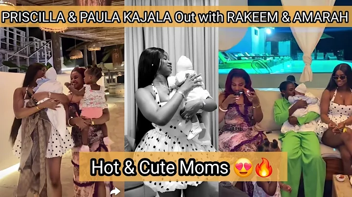 PRISCILLA and PAULA  Sweet Dinner Moment with RAKEEM and AMARAH 😍,  HADI RAHA #kajala #glamgossip  