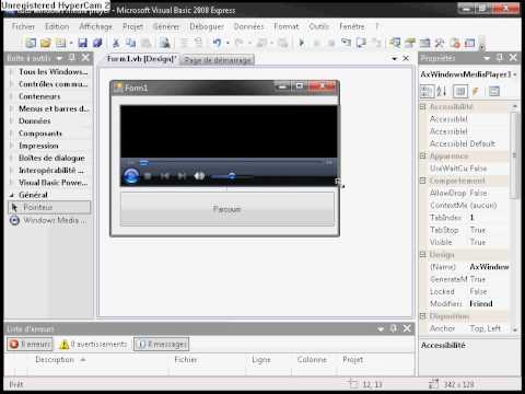 Windows Media player VB