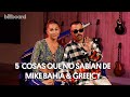Capture de la vidéo 5 Cosas Que No Sabían De Mike Bahía & Greeicy | Billboard