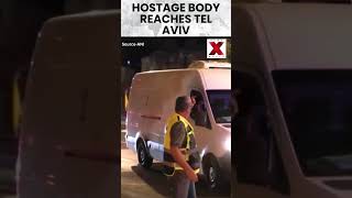#israelihostage | Israeli Deceased Hostage Body Arrives In Tel Aviv Today | NewsX World