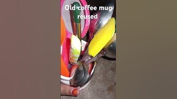 Best way to reused old coffee mug #decoration #old #reused #coffeemug #kitchen