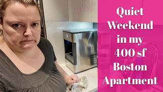 Quiet weekend in my 400 sf Boston MA Apartment | Tiny Living | Boston City Life | INFJ Vlog