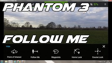 DJI Phantom 3 Standard Follow Me