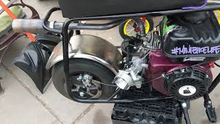GX390 carb on modified 212 Predator
