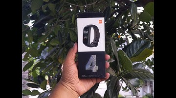 Xiaomi Mi band 4 - Unboxing & Overview with Setup Demo
