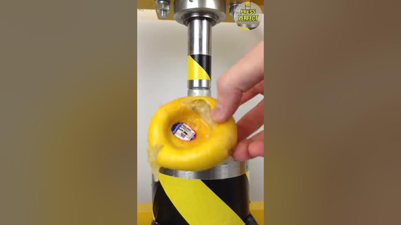 Hydraulic Press Vs Cookies and Lemon Crushing Stuff YouTube