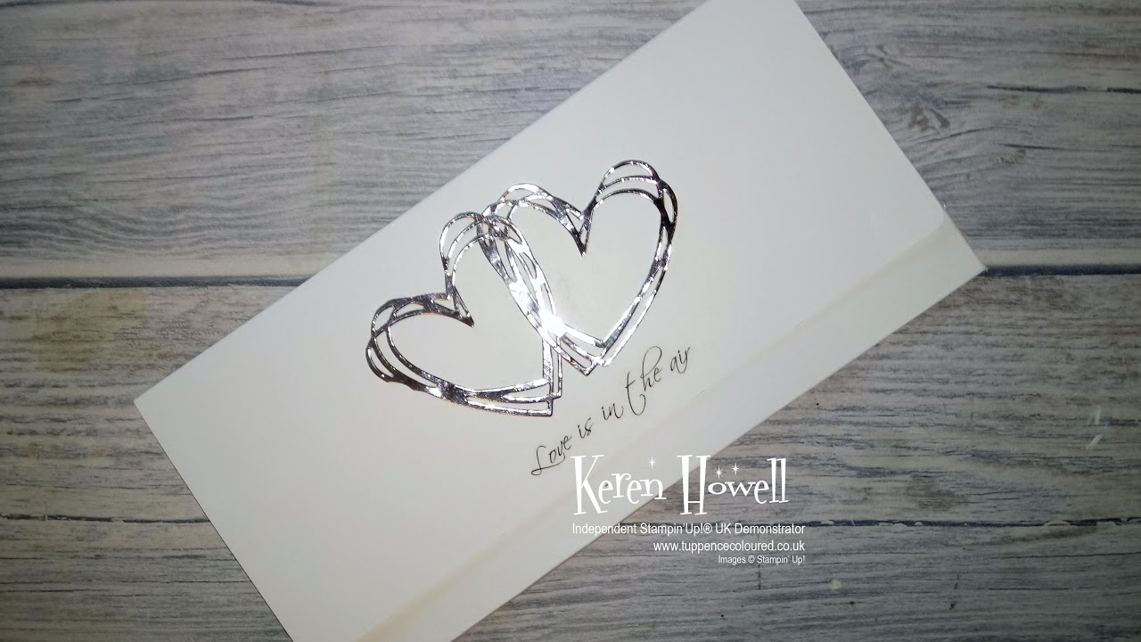 Stampin' Up! Gift Certificate Wallet - YouTube