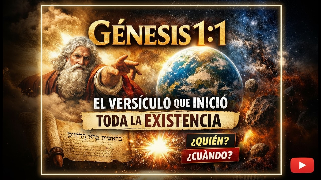 Génesis 1:1 EXPLICADO: El Versículo Que Inició Toda la Existencia