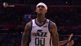 Jordan Clarkson hits the contested 3 to give him 21 points in the quarter 😮 Clippers vs Jazz Game 6 Jordan Clarkson hits the contested 3 to give him 21 points in the quarter 😮 Clippers vs Jazz Game 6