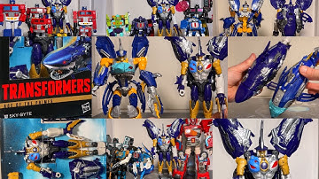 Transformers age of the primes voyager class Sky-bye review RID collection & thrilling 30 comparison