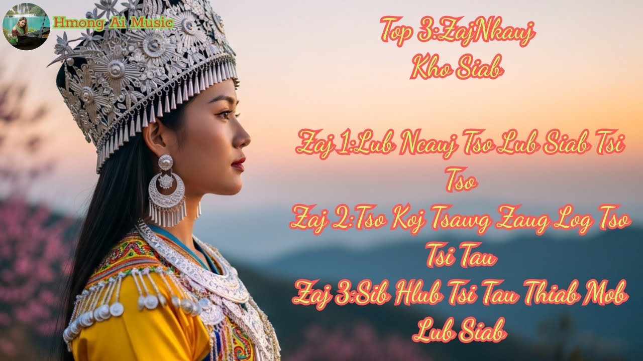 Top 3 Zaj Nkauj Kho Siab ll Ai Nkauj Music Cover