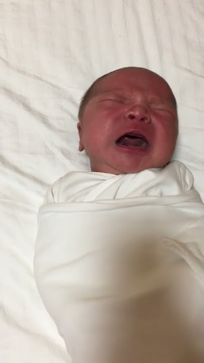 Newborn baby crying