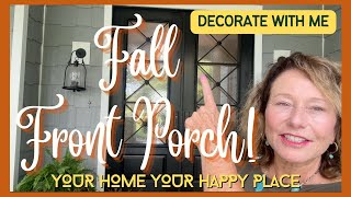 Fall Front Porch Decorate With Me 2023 // Fall Moments that Draw You Outdoors