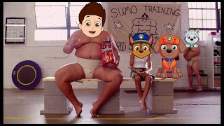 I Want Paw Patrol Song - Sumo Doritos AD Commercial Meme Parol || screenshot 5