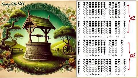 Tripping To The Well - Tabs and Notes For Beginners - Irish Tin Whistle.