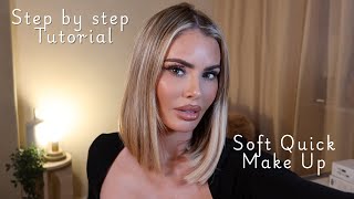 Soft Glam Makeup Tutorial 🤍 | Beginner-Friendly & Easy to Follow screenshot 3