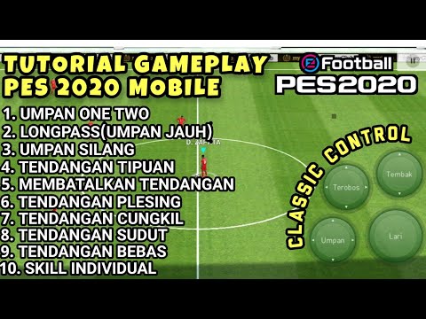 Tutorial Gameplay Classic Control Pes 2020 Mobile