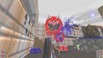 Doom 2 Illuminatus Level 9 UV Max with Beautiful Doom