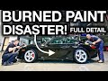 Daily Driven Porsche Full Detail Burned Paint Disaster!