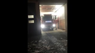 Wyjazd alarmowy OSP Nadarzyn GBA 589[M]73 PSP Pruszków SCRt 581[M]43 GBA 581[M]21 do wypadku!