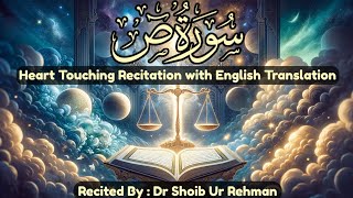 Surah Sad / Saad Full (سورة ص) | Beautiful Quran Recitation with English Translation 
