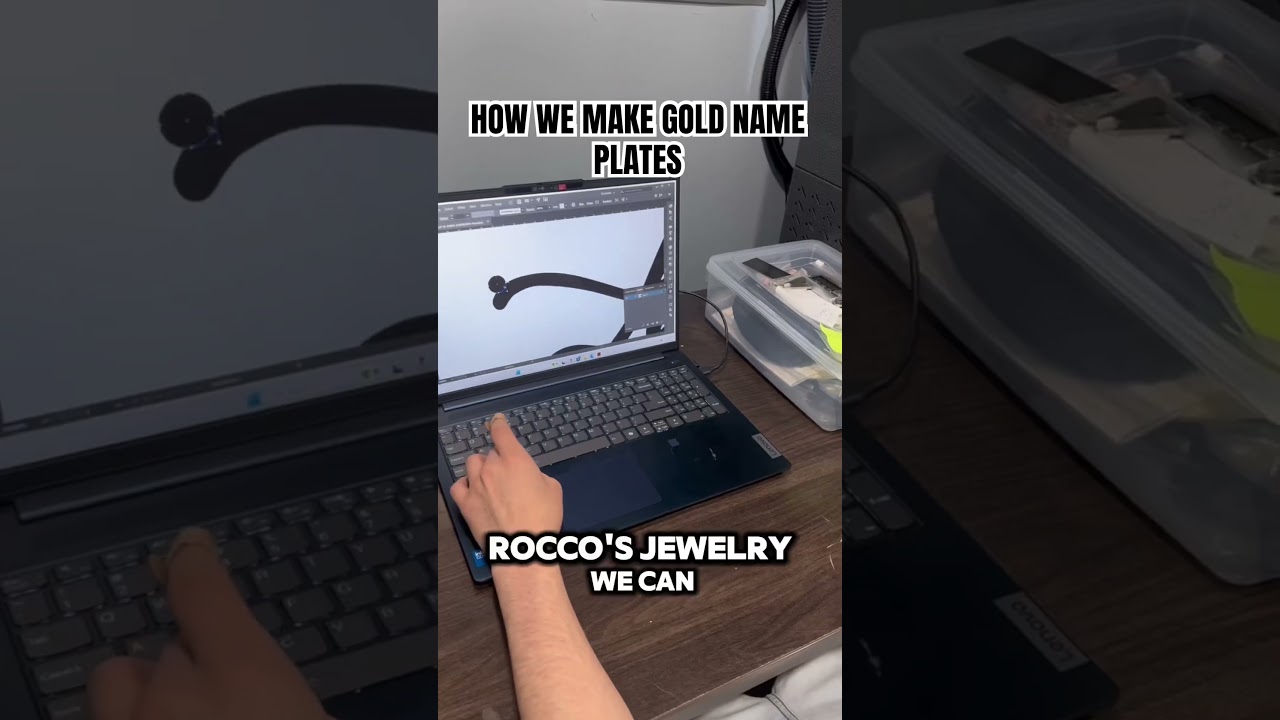 Get the perfect name plate for that special someone. Made with solid 14k gold so it lasts forever!