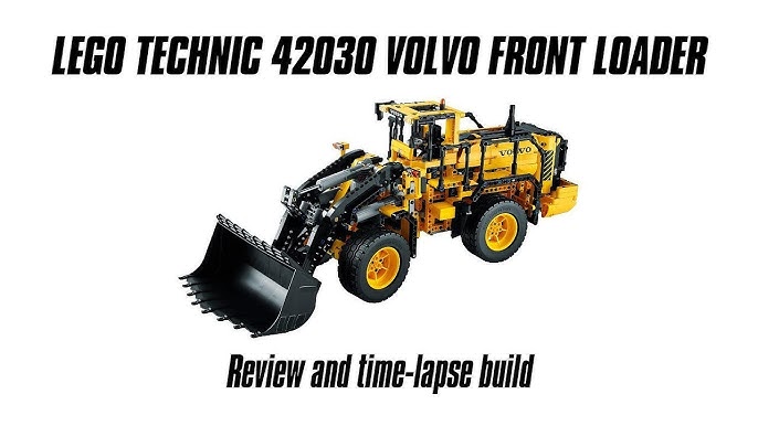 Lego Technic 42030 Volvo L350F Wheel Loader / Radlader - Lego Speed build  Review - YouTube