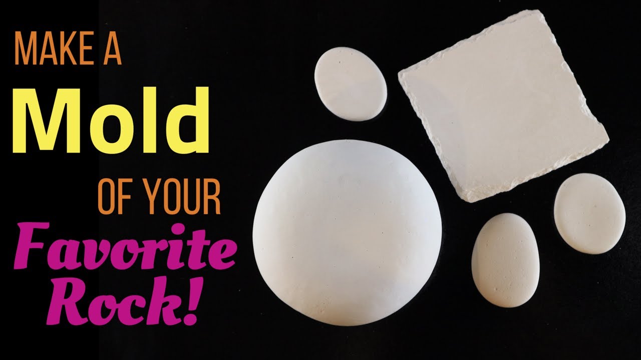Rock Painting Make a mold of your favourite rock and make your own