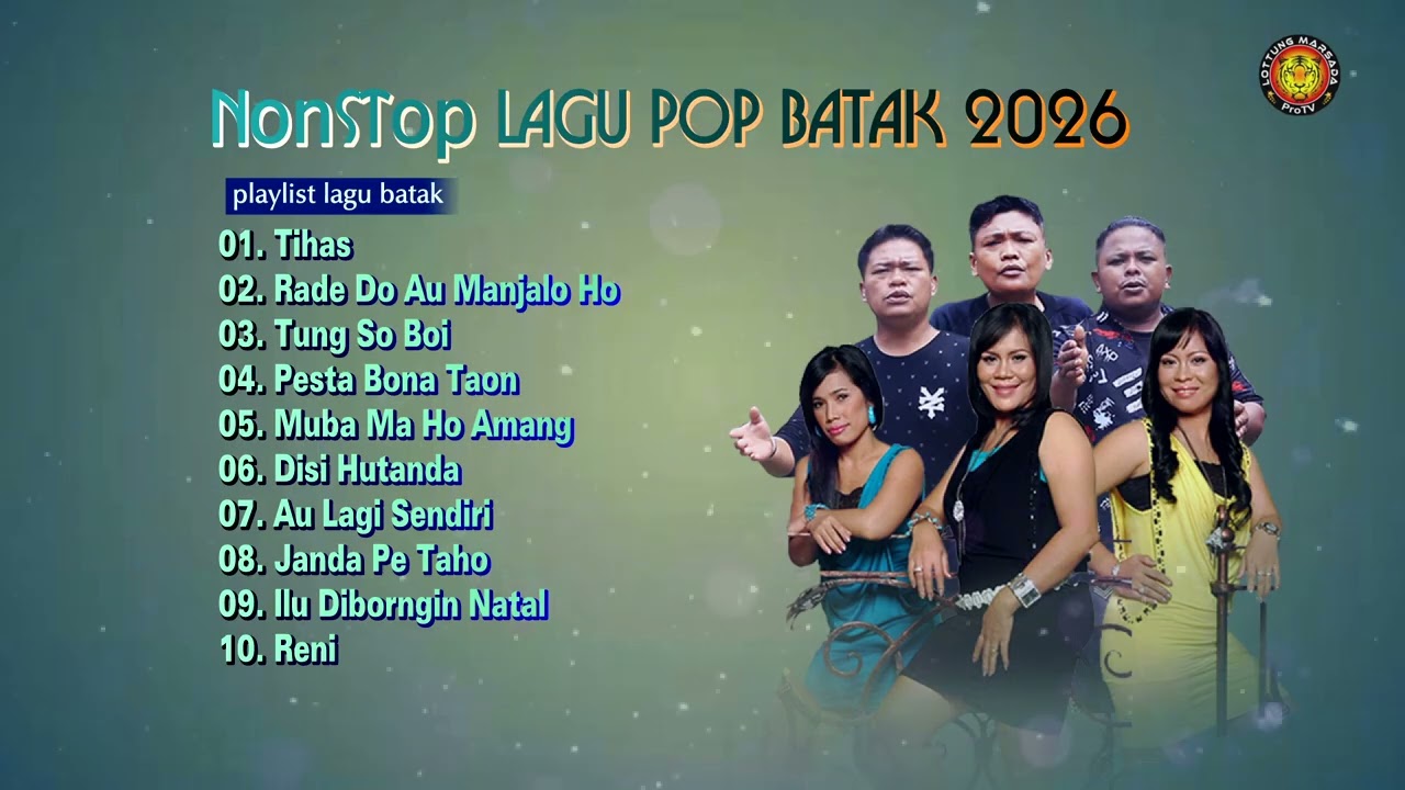 NONSTOP LAGU POP BATAK 2026 || Lagu Batak Hits & Populer