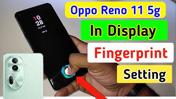 Oppo reno 11 5g fingerprint lock setting/Oppo reno 11 5g fingerprint screen lock/fingerprint sensor