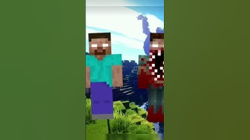 Minecraft Herobrine VS all entity who is strong || #minecraft #youtubeshorts #trending #viral