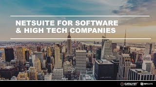 Information Demo  NetSuite for High Tech & Software Companies Update