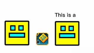 This is a... Geometry Dash.