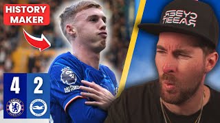COLE PALMER MAKES HISTORY!! CHELSEA 4-2 BRIGHTON MATCH REVIEW