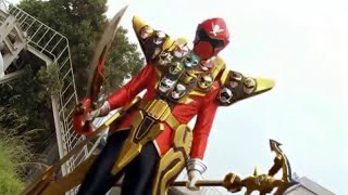 Мульт Kaizoku Sentai Gokaiger Gokai Red Gold Mode sub espaol