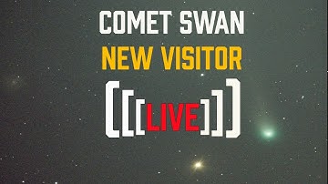 🌠 LIVE: Tracking Comet C/2025 R2 (SWAN) — A New Visitor from the Outer Solar System!