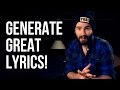 Generating great song lyrics