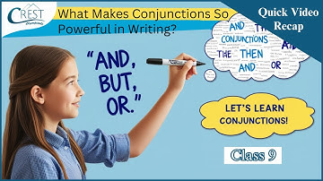 Class 9 Conjunctions | English Olympiad | CREST Olympiads