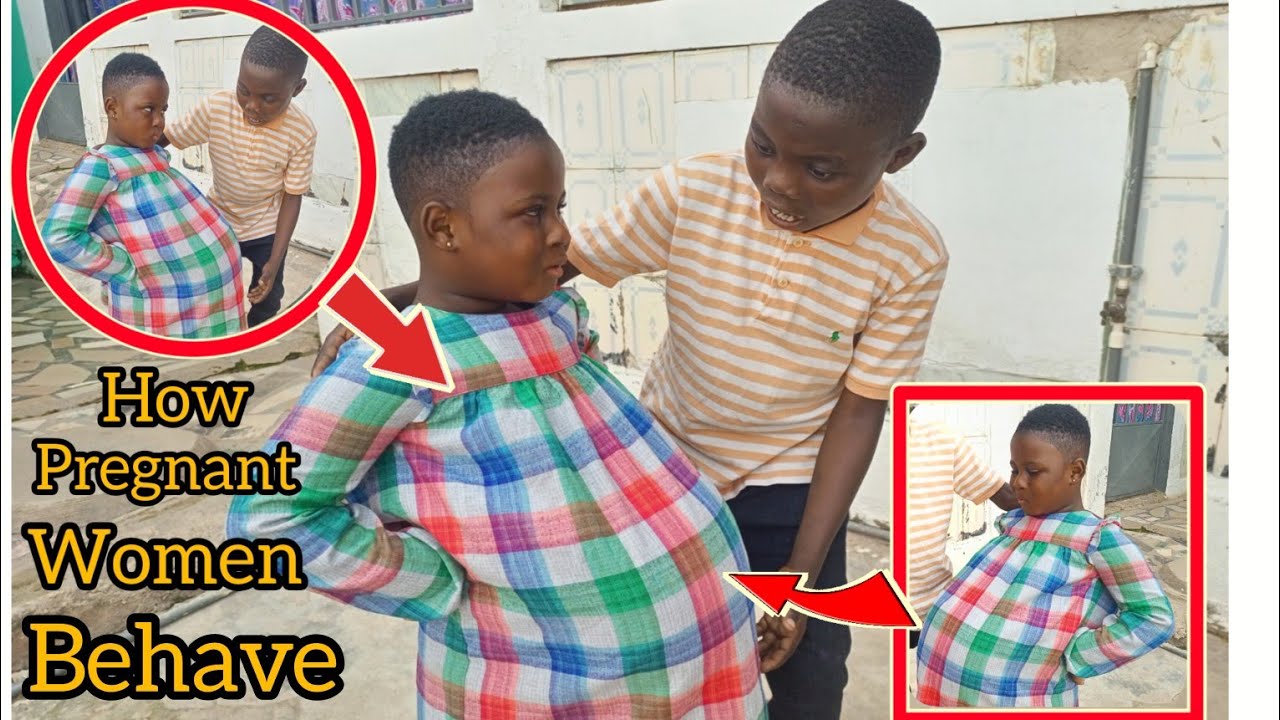 Akete Mpaninsem Pregnant 🤰(How pregnant woman behave towards their husbands) ❤️ ft Clear Boy