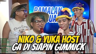 Download Lagu NIKO DAN YUKA JADI HOST RAMALAN CUACAAA‼️ NIKO DAN YUKA SEDIH GA DI SIAPIN GIMMICK SAMA SEKALI🥲 MP3